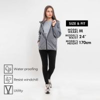 Forest Ladies Windbreaker Women Jacket Jogging Running Hoodie Waterproof Jacket - 830109 B