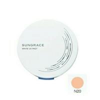 SungraceWhite UV Pact N SPF18/PA++12g ซันเกรสไวท์ยูวีแพคเอ็น12กรัม (์N-20) 1ชิ้น