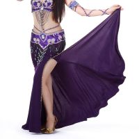 ◎✁▽ Women Belly Dance Costume Professional Performances Split Skirt Dress Oriental Dancing Clothing12 Color