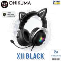 HEADSET ONIKUMA X11 (BLACK) RGB Gaming (USB+3.5mm.)หูฟังแมว