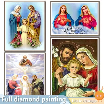 Diamond Painting Kits,Jesus Diamond Art Kit for Adults Full round