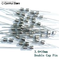 ❏ 20Pcs 3.6x10 Straight Pin Fast Blow Glass Fuse 3.6x10mm 3x10 Fuse 250V 0.5A 1A 1.5A 2A 3A 3.15A 4A 5A 6.3A 8A 10A Double Cap Pin