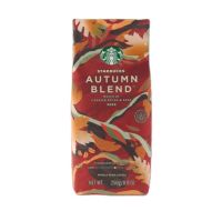 Starbucks Autumn Blend Roasted Beans Coffee สตาร์บัค ออทอม เบลนด์ คอฟฟี่ บีน เมล็ดกาแฟคั่ว 250g.