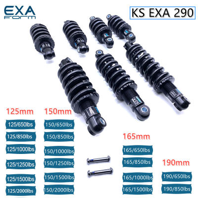 KS EXA 290จักรยานเสือภูเขาตัวหน่วงการสั่นสะเทือน Hidraulik Belakang Kejutan 125150165190MM untuk Skateboard Elektrik Basikal Ung Off-Road