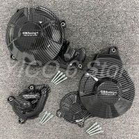 ฝาครอบป้องกันเครื่องยนต์รถจักรยานยนต์สำหรับเครื่องยนต์ Aprilia RS 660 2021-2023 TUONO 660 2021-2023การพิมพ์คาร์บอนไฟเบอร์