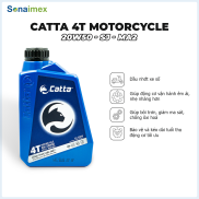 Nhớt xe số CATTA 4T MOTORCYCLE 1L - SAE 20W50, API SJ, JASO MA2