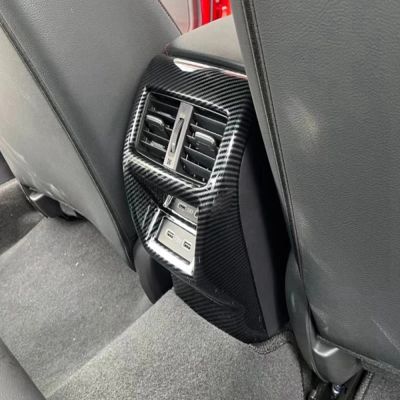 รถด้านหลัง Center Armrest กล่อง Anti-Kick ฝาครอบด้านหลัง Air Conditioner Outlet สำหรับ Honda Civic 11Th Generation 2021-2022