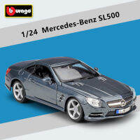 Bburago 1:24 Benz SL500ล้อแม็กกีฬารุ่น D Iecasts โลหะของเล่นรถแข่งยานพาหนะจำลองการเก็บเด็ก Gifts888