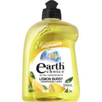 Earth Choice Lemon Burst Liquid เอิร์ธ ชอยส น้ำยาล้างจาน เลม่อน เบิร์ส 500ml.