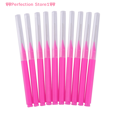 🎀Perfection Store1🎀 10pcs microbrush applicators ขนตาส่วนขยายขนตากาวทำความสะอาดแปรง