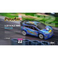 Wltoys 284010 รถแข่งบังคับวิทยุ 1/28 RC Rally 30กม./ชม. 4WD 2.4G LED พร้อมรีโมตคอนโทรล