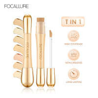 FOCALLURE Matte Flawless Liquid Concealer Foundation Cream Professional ปกปิด Eye Dark Circle Long-Lasting Face Cosmetic