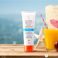 HIVE Ultra Protect Body Sunscreen SPF50+PA++++ ครีมกันแดด สำหรับผิวกาย สูตรกันน้ำ กันแเดดตัว