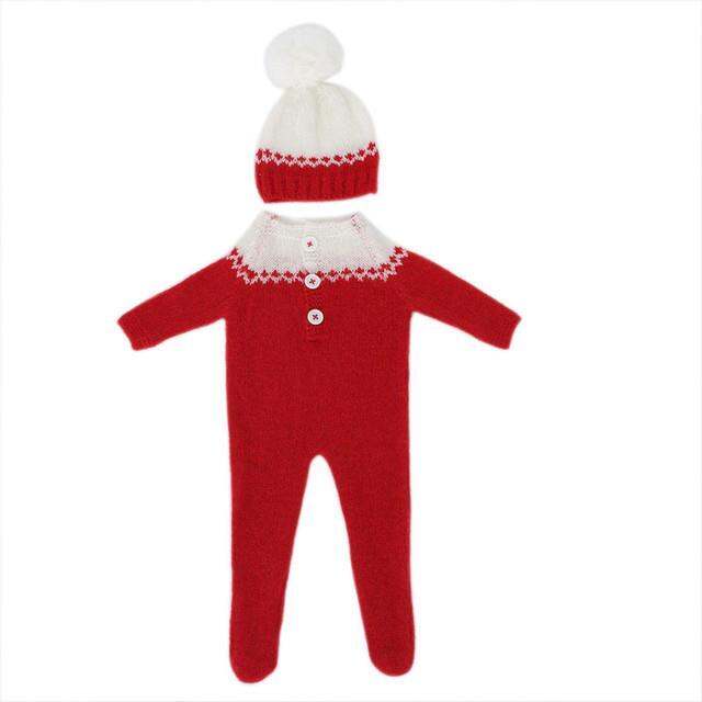 jiozpdn055186-cymmhcm-2-p-s-set-est-dio-fotografia-de-rec-m-nascidos-roupas-natal-chap-u-macac-o-infantil-foto-prop-acess-rios-crochet-knit-traje