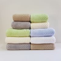 ผ้าเช็ดตัวอียิปต์คอตต้อน Thick Luxury Egyptian Cotton Bath Towels 720 grams