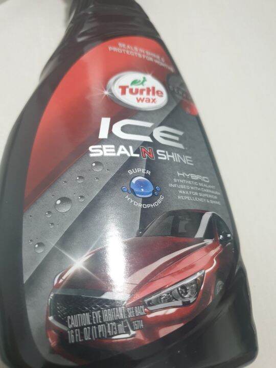 Turtle Wax Ice Seal N Shine 473ml Lazada PH
