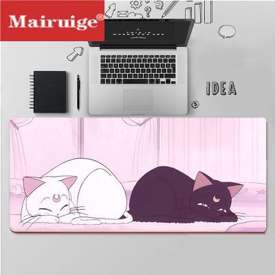 Large gaming mouse pad anime office game accessories desk mat keyboard mousepad suitable for home carpet pads 40x90cm yoga mats