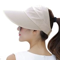 Protection Folding Hat Wide Brim Cap Ladies UV Beach Packable