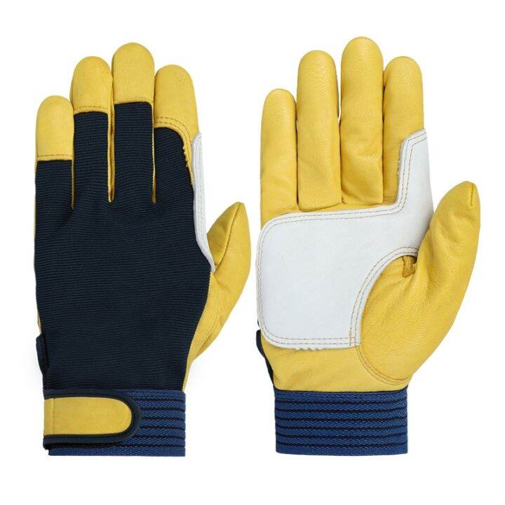 cw-gloves-sheepskin-driver-safety-protection-wear-workers-welding-repair