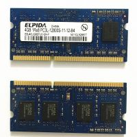 ELPADA DDR3 RAMS 1600MHz 4GB 1Rx8 PC3L-12800S-11 SODIMM DDR3 4GB 1600MHz หน่วยความจำแล็ปท็อป1.35V 204pin