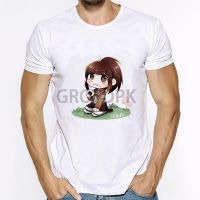 Sasha Blouse Chibi Attack on Titan Men T shirt Women Anime Tshirt Unisex Hip Hop T Shirt Streetwear Top Tees Female Male XS-6XL