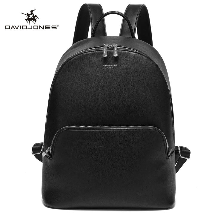 Large Women Backpack Shoulder David Jones High Quality Black