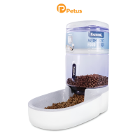 Kanimal Pet Water Dispenser ที่ให้อาหารอัตโนมัติ ที่ให้อาหารสัตว์เลี้ยง ที่ใส่อาหาร ที่ใส่น้ำ 3.8L ชามข้าว หมา แมว Feeder Watering Pet Pomdog