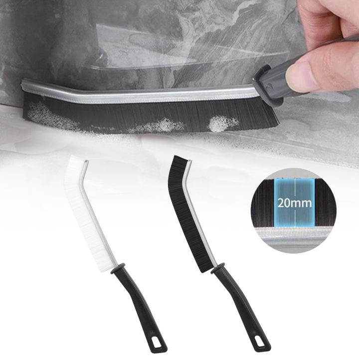 ABL Dead-end Deep Cleaner Multi-purpose Window Cove Scrubbing Tool Tile Dirt  Thin Brush Household Crevice Cleaning Brush Long Handle Nylon Sink Brush