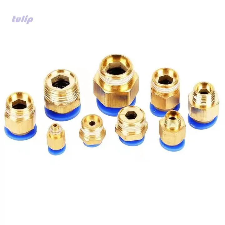 Straight air pipe quick coupling,pneumatic coupling, pushin coupling