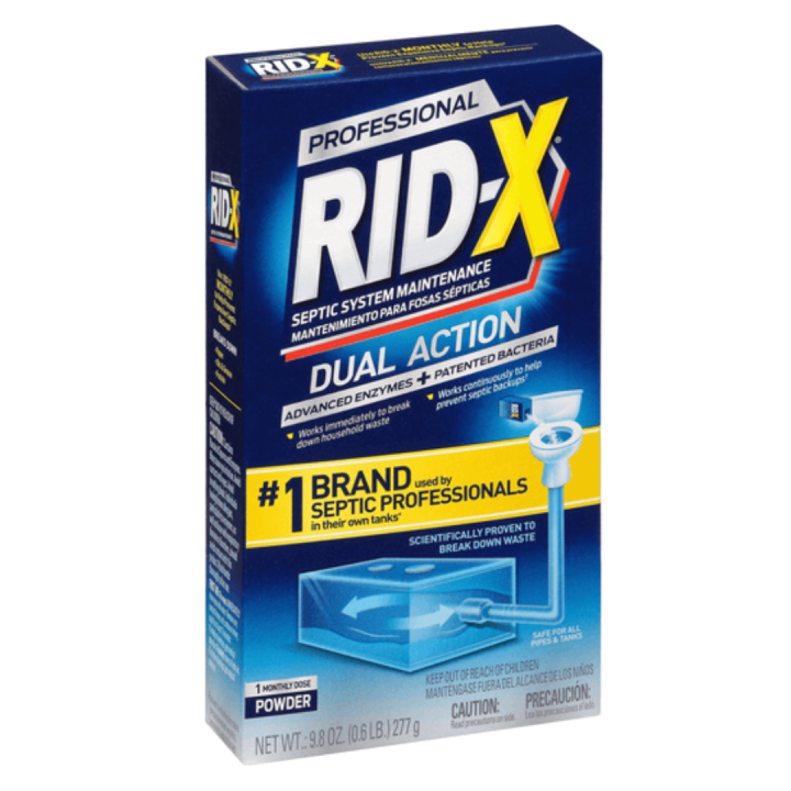 Professional Rid-X Septic System Maintenance Dual Action No.1 Brand 9 ...