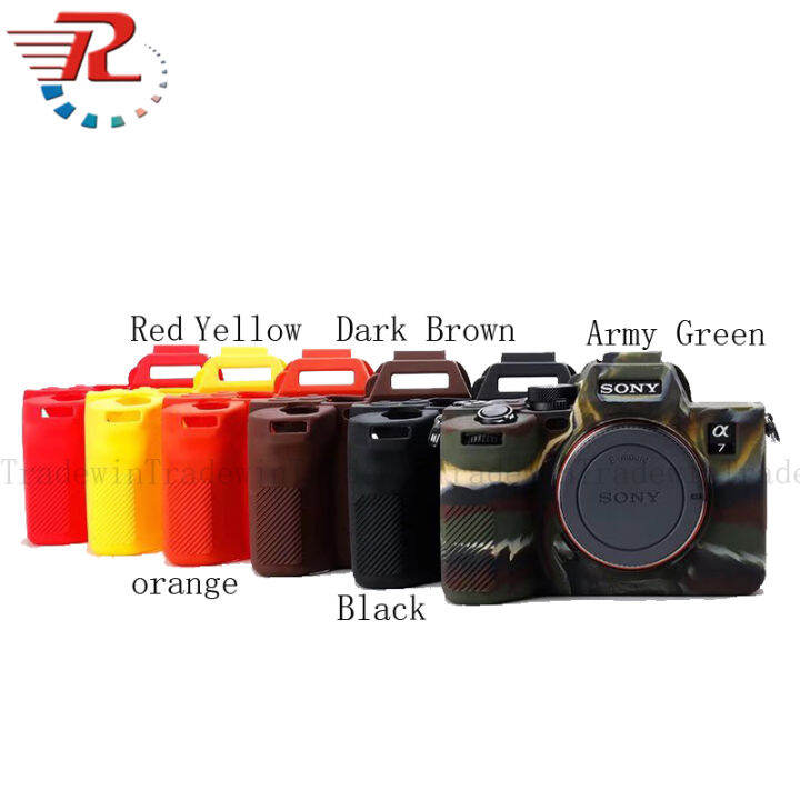 Sony A7IV A7 Mark IV Soft Silicone Rubber Camera Body Cover Case For