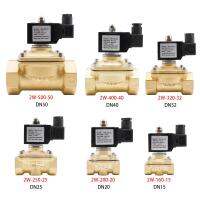 hot【DT】 Closed Solenoid AirAC220V DC12V DC24V AC24VG3/8 toG2  Electric ValveNBR or VITON.