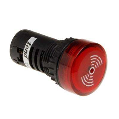 "Buy now"ออดไฟ LED 24VAC/DC TEND รุ่น TS2BIL7 ขนาด 22/25 มม. สีแดง*แท้100%*