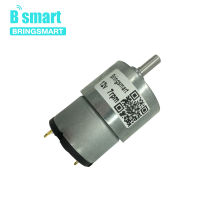 【☊HOT☊】 yaogang1588144717 Bringsmart Jgb37-520 Motor Listrik มอเตอร์พร้อมกล่องเกียร์ลดขนาดเล็ก12V มอเตอร์แรงบิดสูง6V 24โวลต์ความเร็วต่ำ S