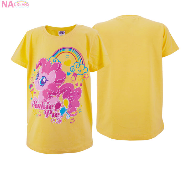 my-little-pony-เสื้อยืดคอกลม-รุ่นเด็กโต-เสื้อคอกลม-ผ้าคอตตอนสแปนเด็กซ์-ลายการ์ตูน-โพนี่-pony-จาก-nadreams-เนื้อผ้าดี-นุ่มมาก-ไซส์ใหญ่มาก