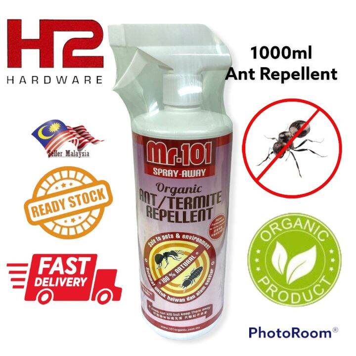 MR101 ORGANIC ANT / TERMITE REPELLENT 1000ML Lazada