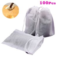 Disposable Teabags 100pcs/Lot 5.5 x 7cm With String Filter Paper for Herb Loose Bolsas de te