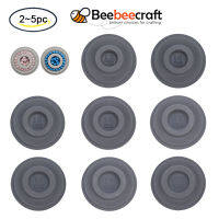 Beebeecraft 2-5 pc PE and Flocking Bead Design Boards Bracelet Design Board DIY Beading Jewelry Making Tray Flat Round Gray