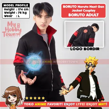 Manga Anime Series Naruto Boruto Uzumaki Jacket - Films Jackets