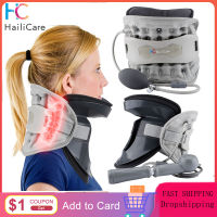 Cervical Vertebra Traction Device Household Cervical Brace Stretch Protector Inflatable Medical Neck traction device PainRelife