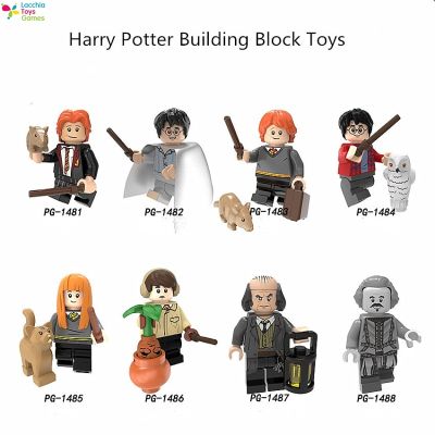 LT【ready Stock】Legoing Minifigures Harry Potter Ron Weasley Susan Building Block ของเล่นสำหรับเด็ก1【cod】
