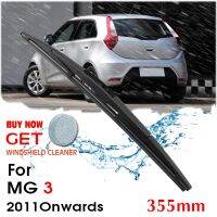 Car Wiper Blade Rear Back Window Windscreen Windshield Wipers For MG 3 Hatchback 355 mm 2011 Onwards Auto Accessories