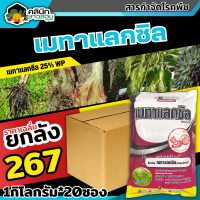 ? ?? สินค้ายกลัง ?? เมทาแลกซิล (ตรากระรอกแดง) 1กิโลกรัม*20ซอง (เมทาแลกซิล25WP) ป้องกันเชื้อรา โรคเน่า โรคราน้ำค้าง