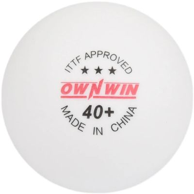 OWNWIN ลูกปิงปอง3-Star Flash Seamless 40วัสดุใหม่พลาสติก Poly Ping Pong Balls Tenis De Mesa