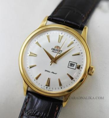 Orient Automatic Classic นาฬิกาข้อมือผู้ชาย สีน้ำตาล สายหนัง รุ่น ORAC00003W (ประกันศูนย์ 1 ปี) Tarad Nalika