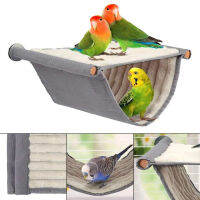 Bird Hut Parrots Nest Hut HangingTree House สำหรับนกขนาดเล็ก Lovebirds แบบพกพา Bird สกรู Fixed Nest Bed Cage อุปกรณ์เสริม Y5GB