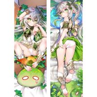 New Nahida Dakimakura Anime Game Genshin Impact Long Pillow Cover Case Cute Genshin Body Pillowcase Bedroom HOME Sofa Decorative