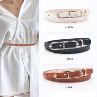 W0095 เข็มขัดหนัง สายเล็ก สไตล์วินเทจ Belts เข็มขัดผู้หญิง เข็มขัดคาดเอว เข็มขัดรัดเอว เข็มขัดลำลอง เข็มขัดรัดเอวแฟชั่น เข็มขัดเกาหลี เข็มขัดวินเทจ