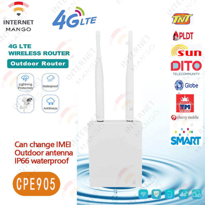 CPE905 high speed 4g lte wifi router IP66 waterproof outdoor 4g cpe ...