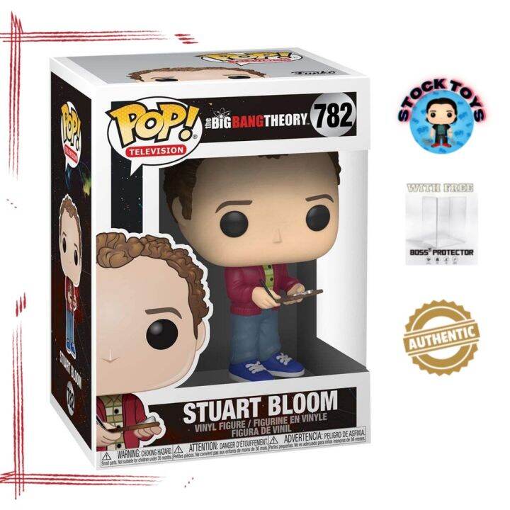 Funko Pop (Vaulted) The Big Bang Theory Stuart 782 Lazada PH